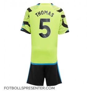 Arsenal Thomas Partey #5 Bortatröja Barn 2023-24 Kortärmad (+ korta byxor)